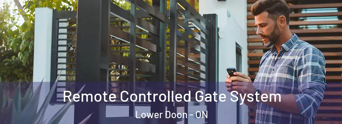  Remote Controlled Gate System Lower Doon - ON