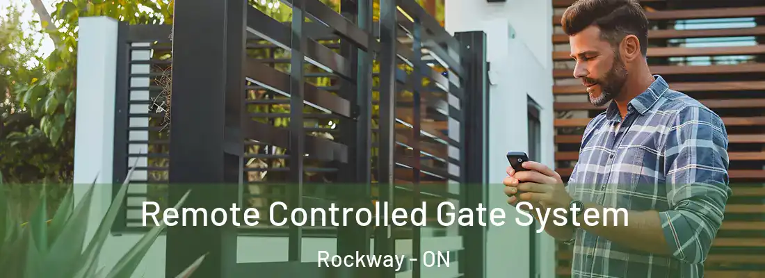  Remote Controlled Gate System Rockway - ON