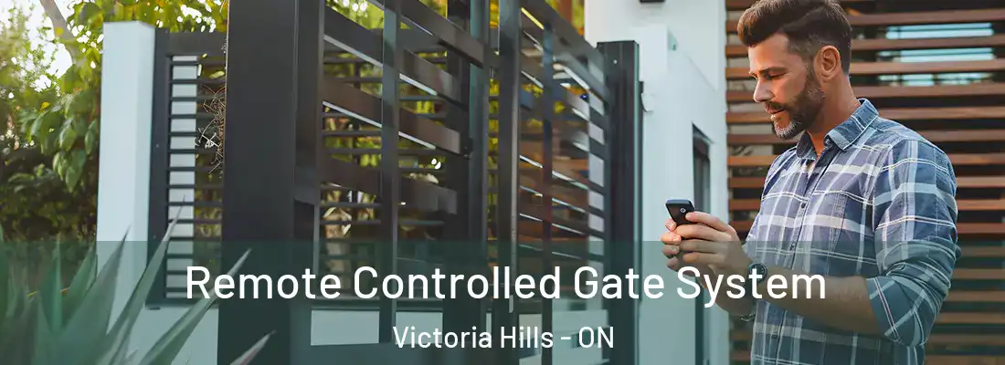  Remote Controlled Gate System Victoria Hills - ON