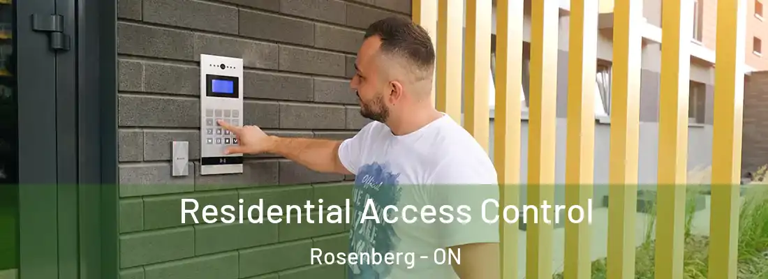  Residential Access Control Rosenberg - ON