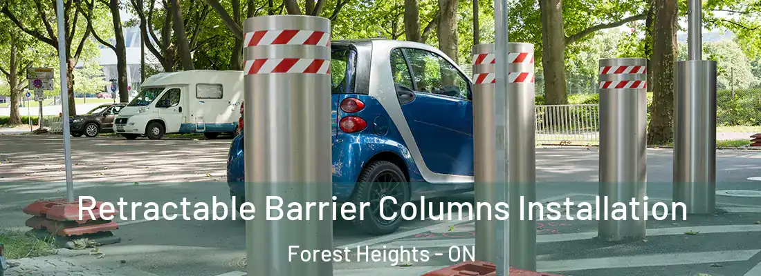  Retractable Barrier Columns Installation Forest Heights - ON