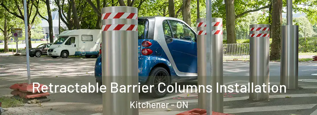  Retractable Barrier Columns Installation Kitchener - ON
