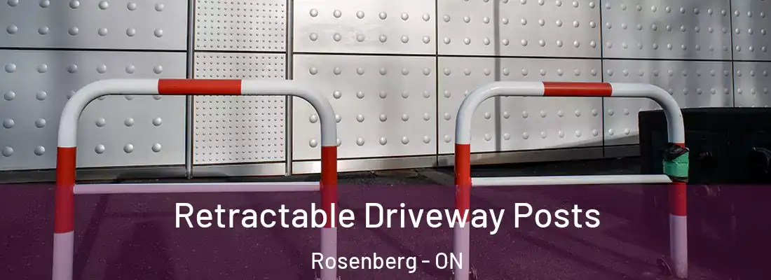  Retractable Driveway Posts Rosenberg - ON