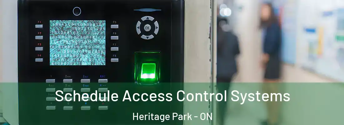  Schedule Access Control Systems Heritage Park - ON