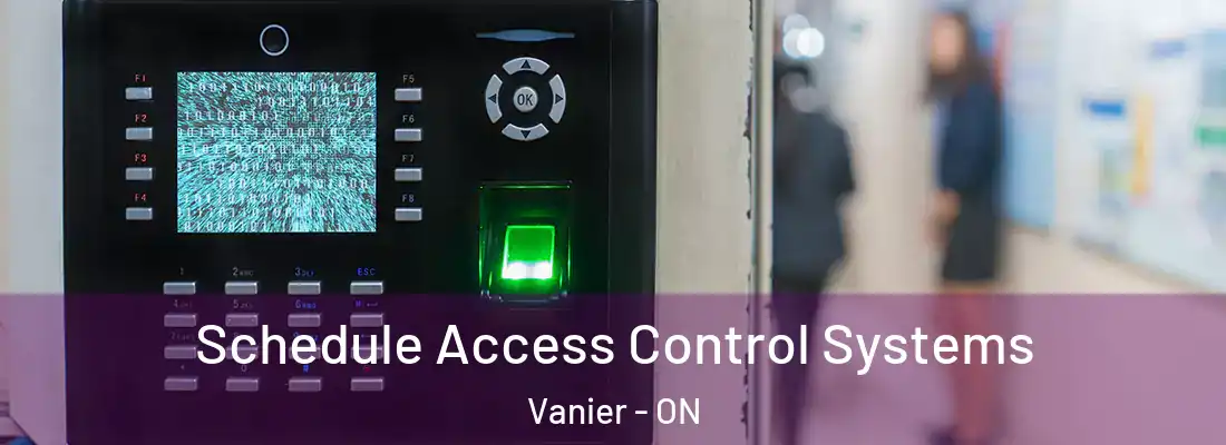  Schedule Access Control Systems Vanier - ON
