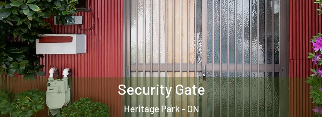  Security Gate Heritage Park - ON