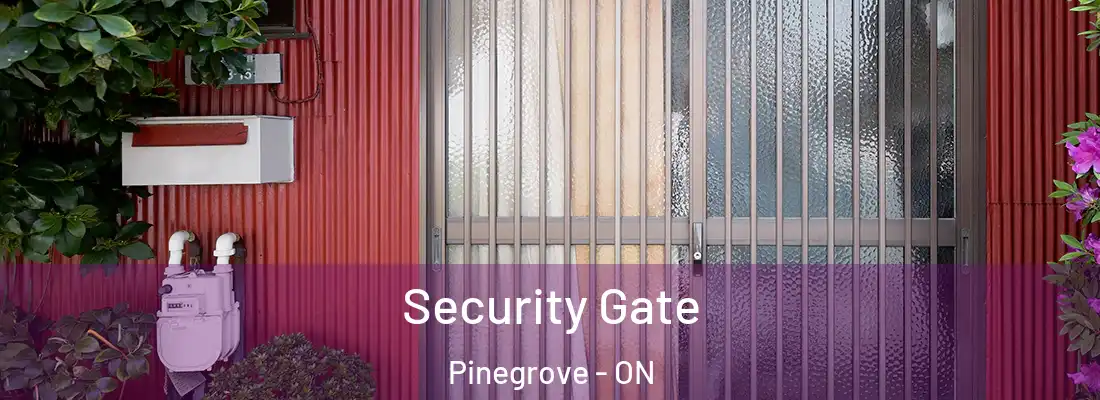  Security Gate Pinegrove - ON