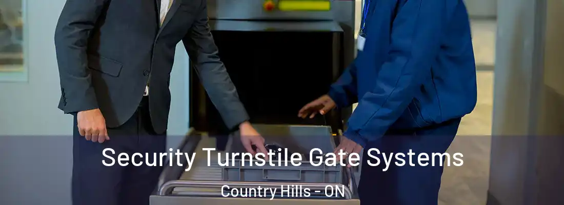  Security Turnstile Gate Systems Country Hills - ON