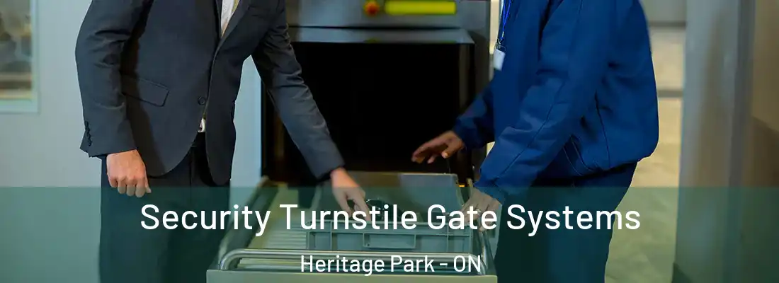  Security Turnstile Gate Systems Heritage Park - ON