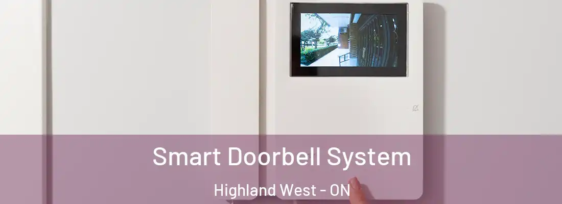  Smart Doorbell System Highland West - ON