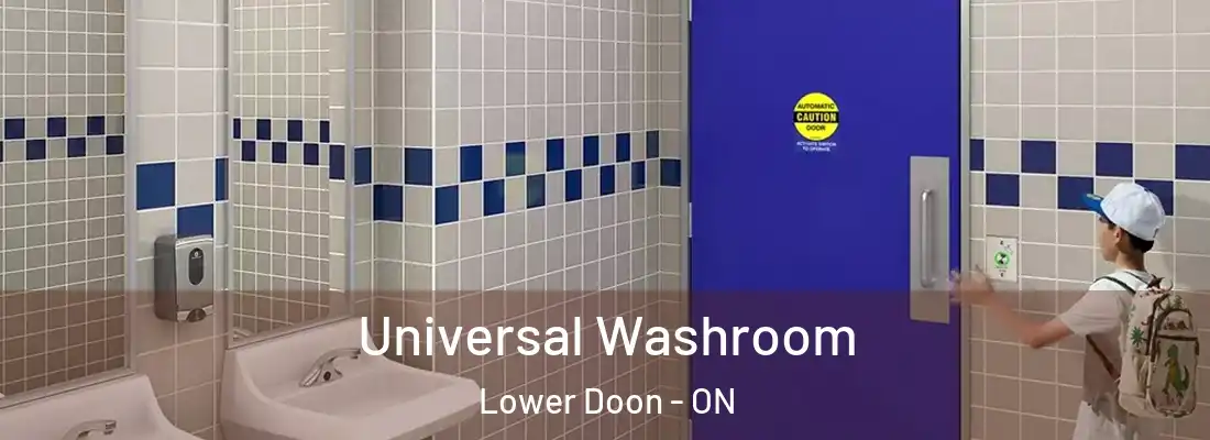  Universal Washroom Lower Doon - ON