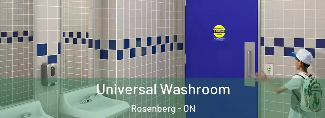  Universal Washroom Rosenberg - ON
