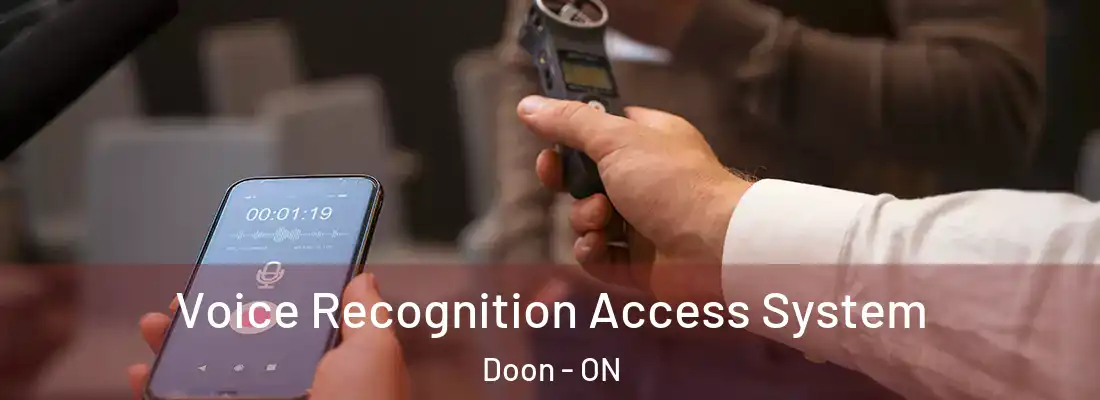  Voice Recognition Access System Doon - ON