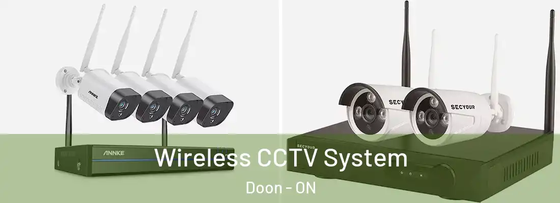  Wireless CCTV System Doon - ON